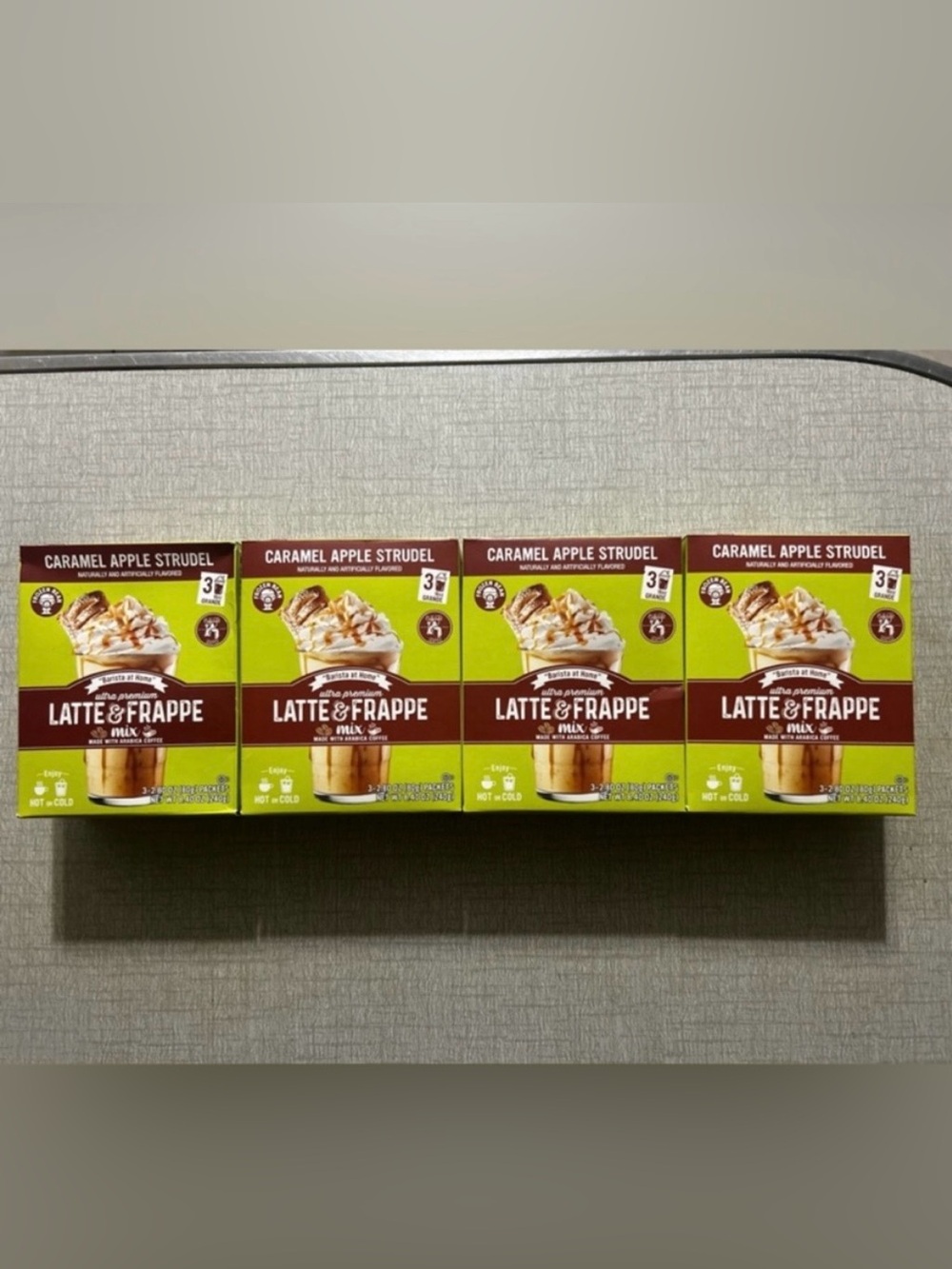 4 box bundle- Caramel Apple Strudel Latte & Frappe Mix